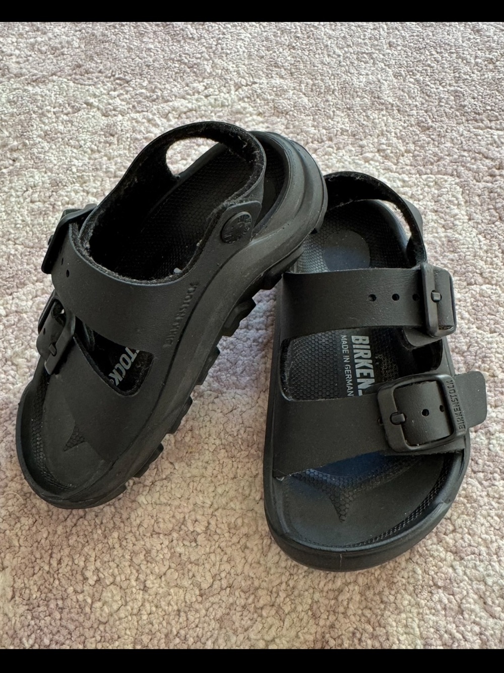 Birkenstock Kids 24 (6) Black Sandals
